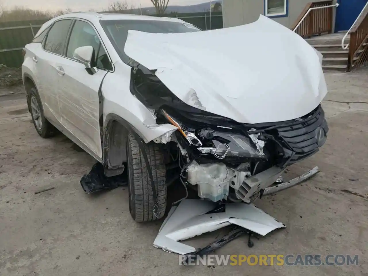 1 Photograph of a damaged car 2T2BZMCA9KC167911 LEXUS RX350 2019