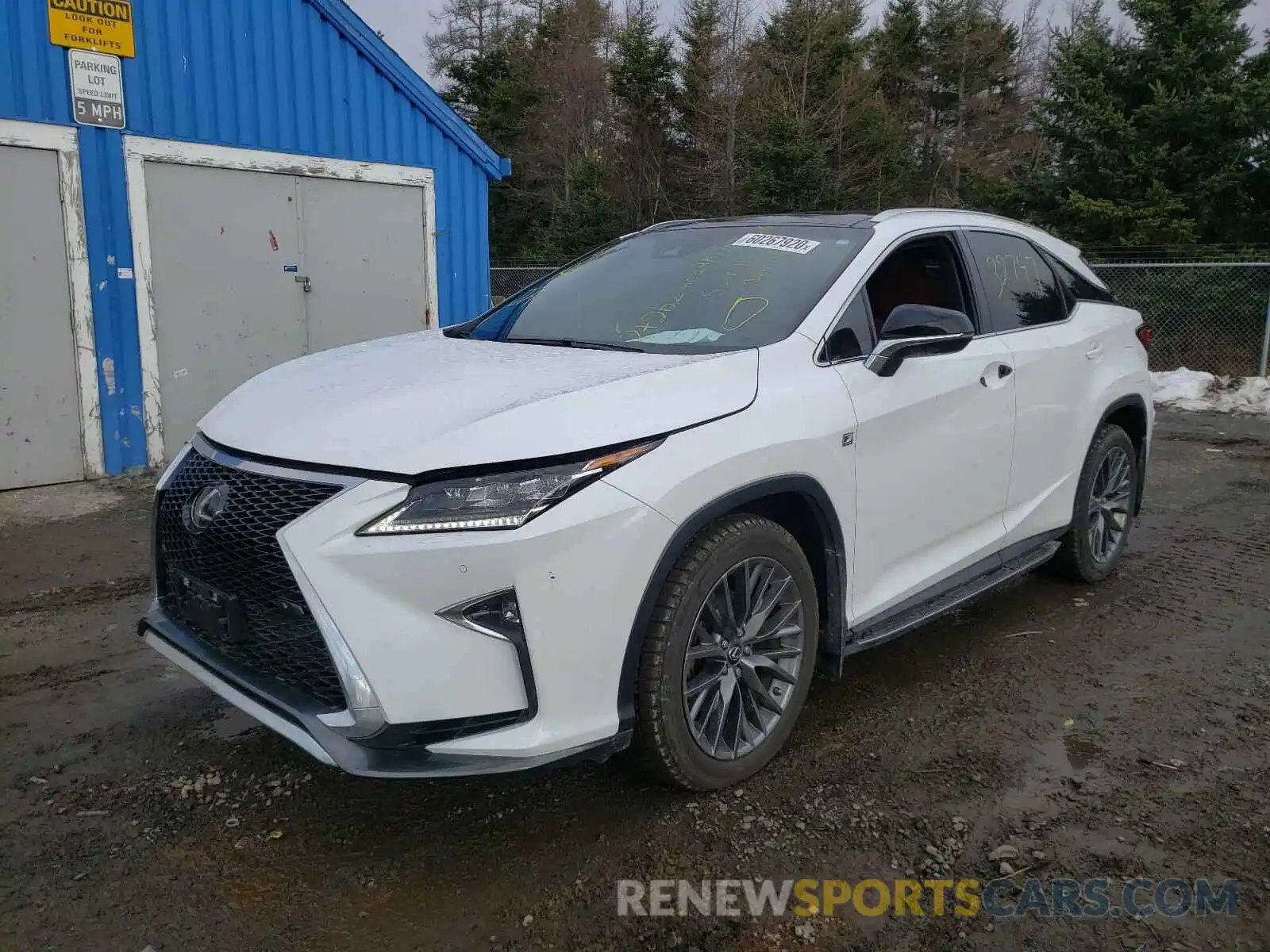 2 Photograph of a damaged car 2T2BZMCA9KC168671 LEXUS RX350 2019