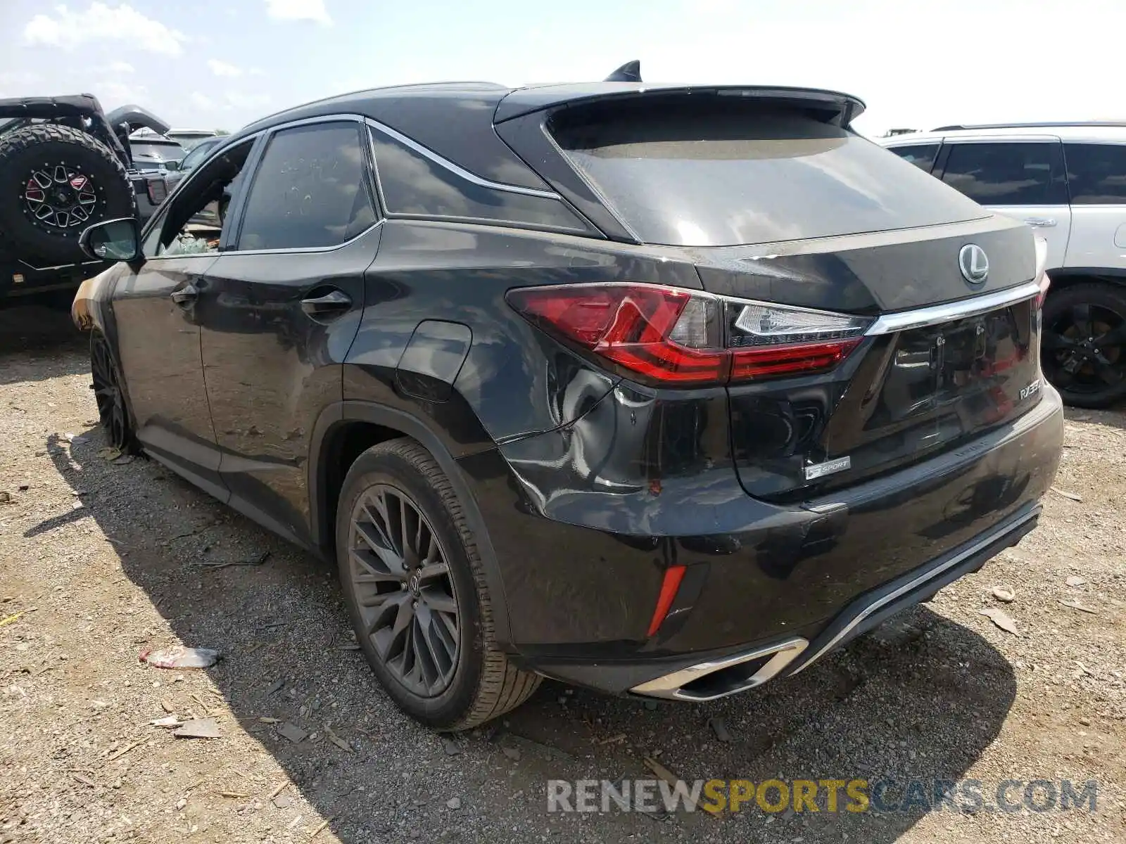 3 Photograph of a damaged car 2T2BZMCA9KC173644 LEXUS RX350 2019