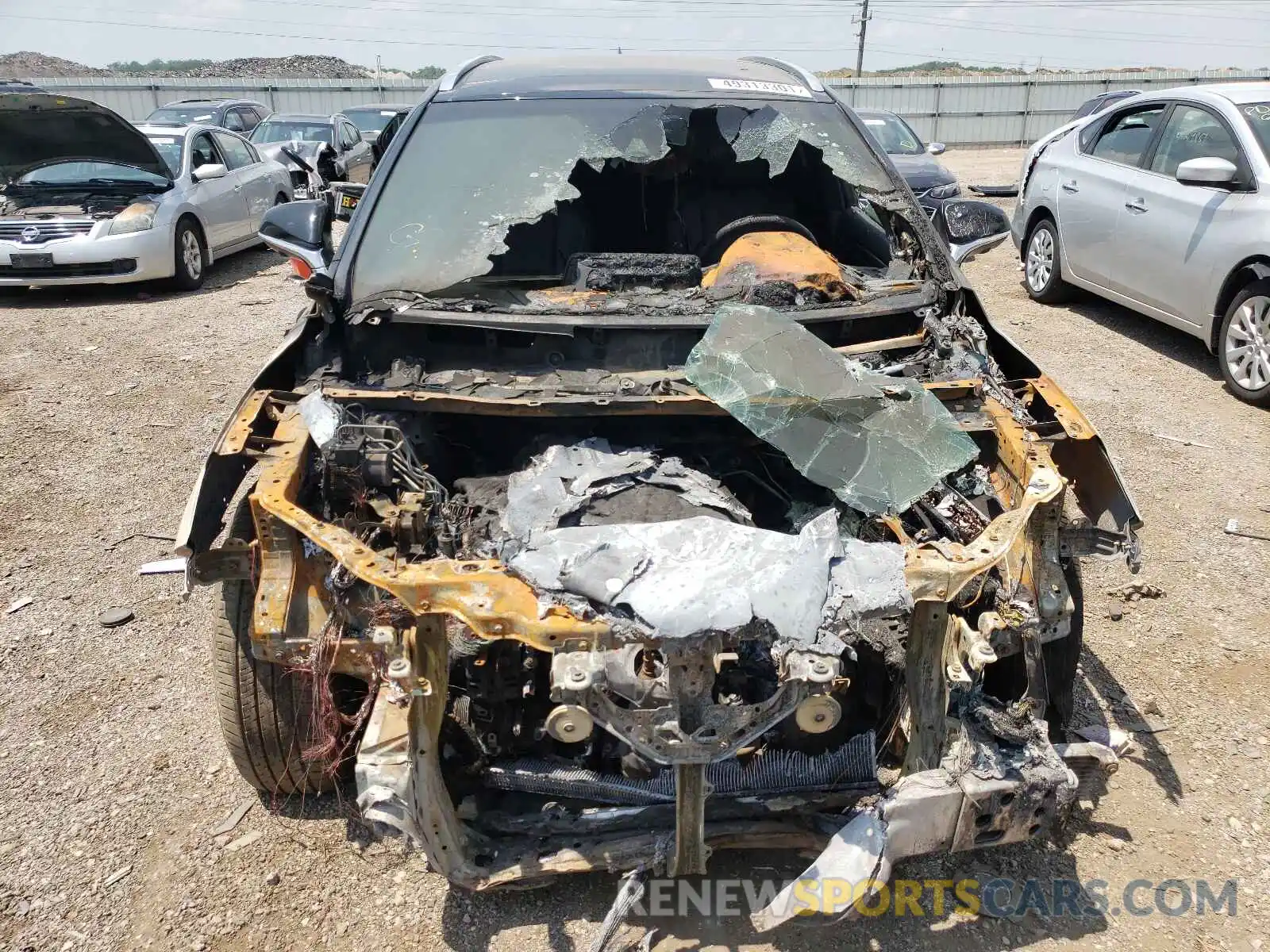 9 Photograph of a damaged car 2T2BZMCA9KC173644 LEXUS RX350 2019