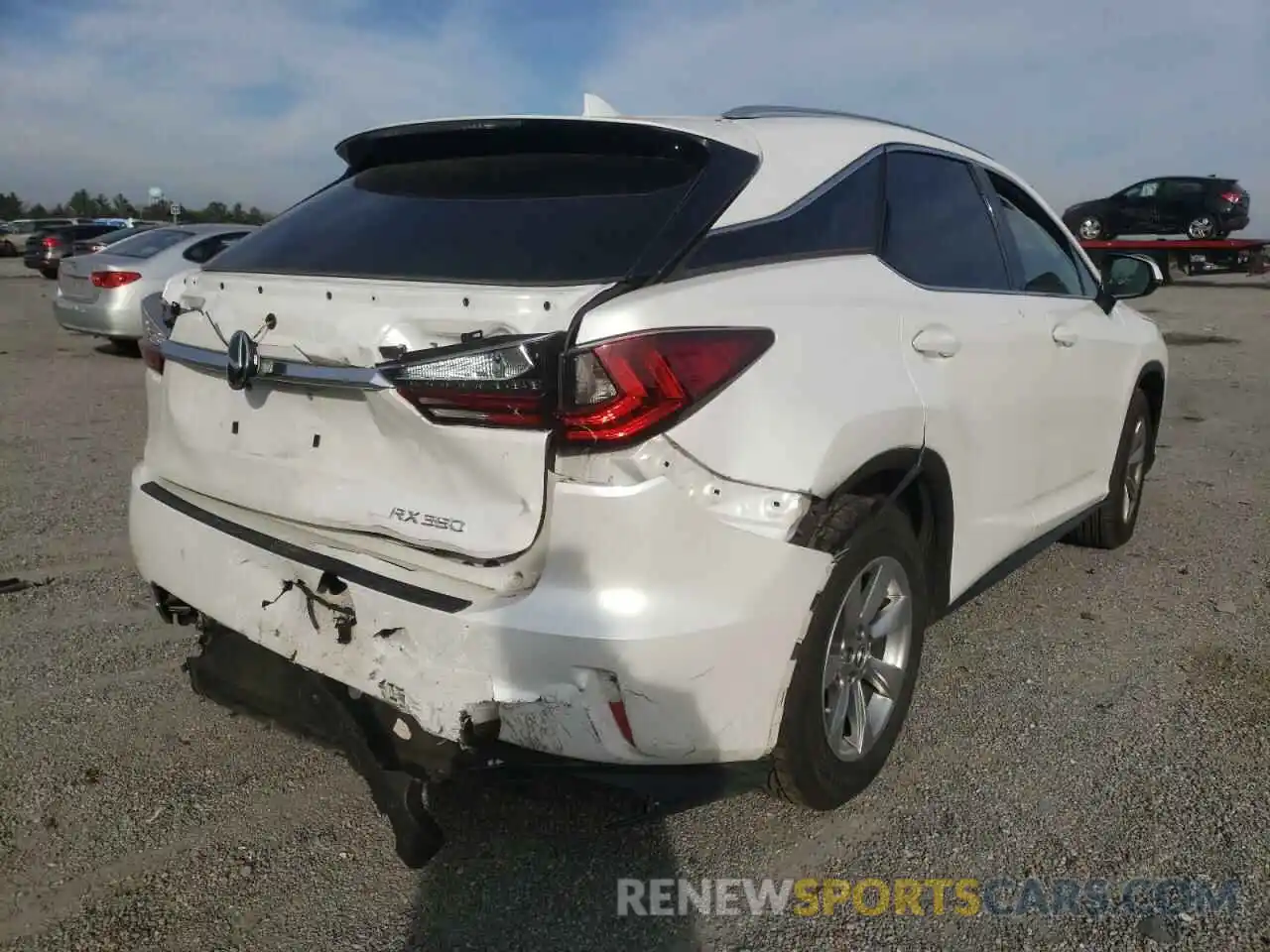 4 Photograph of a damaged car 2T2BZMCA9KC178004 LEXUS RX350 2019