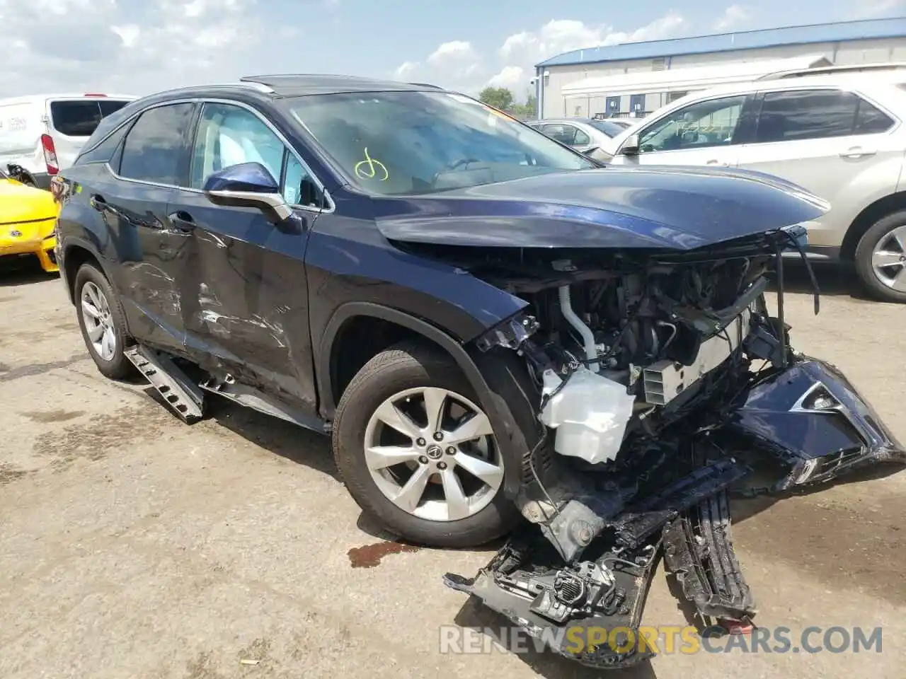 1 Photograph of a damaged car 2T2BZMCA9KC179086 LEXUS RX350 2019