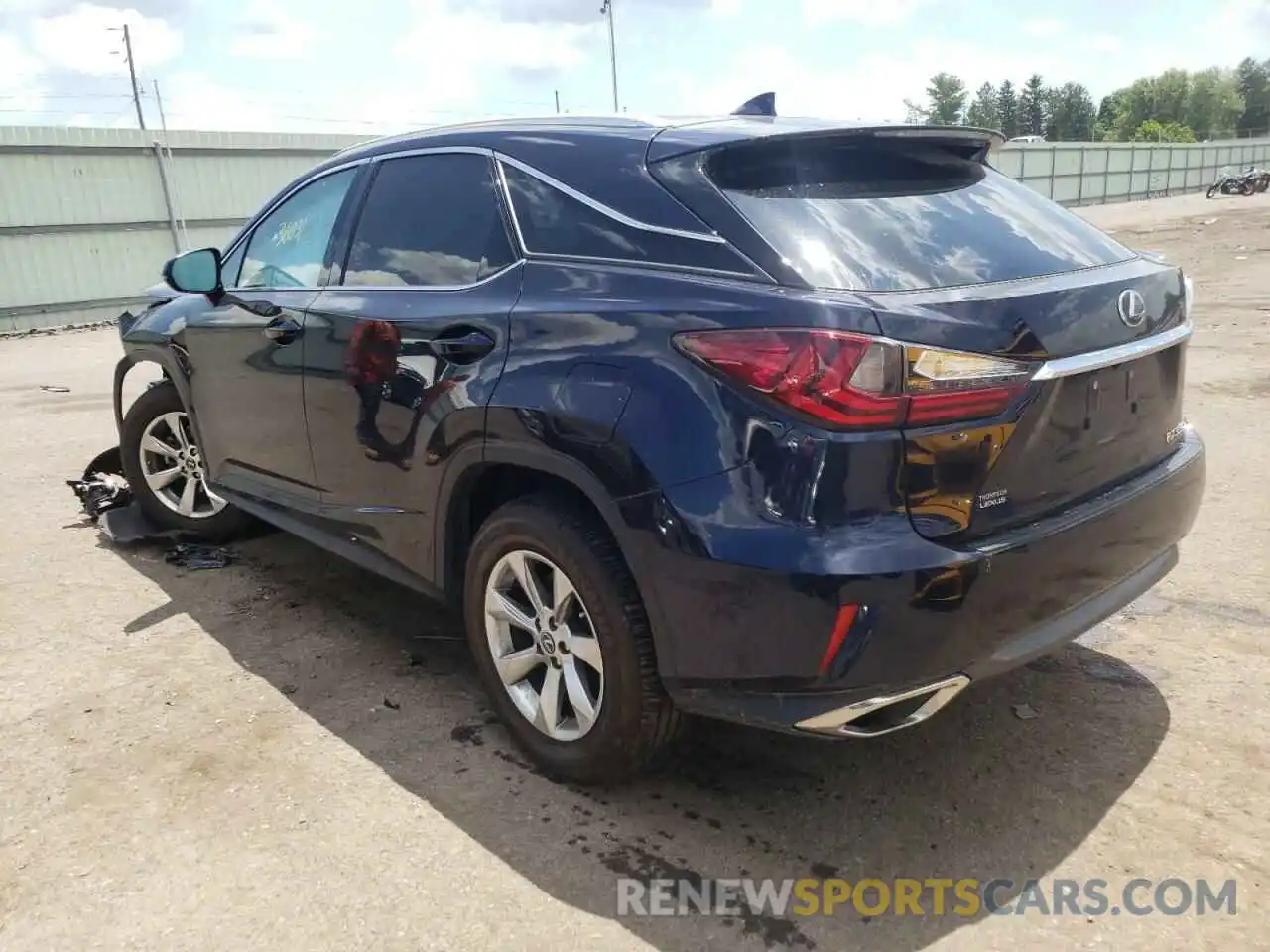 3 Photograph of a damaged car 2T2BZMCA9KC179086 LEXUS RX350 2019