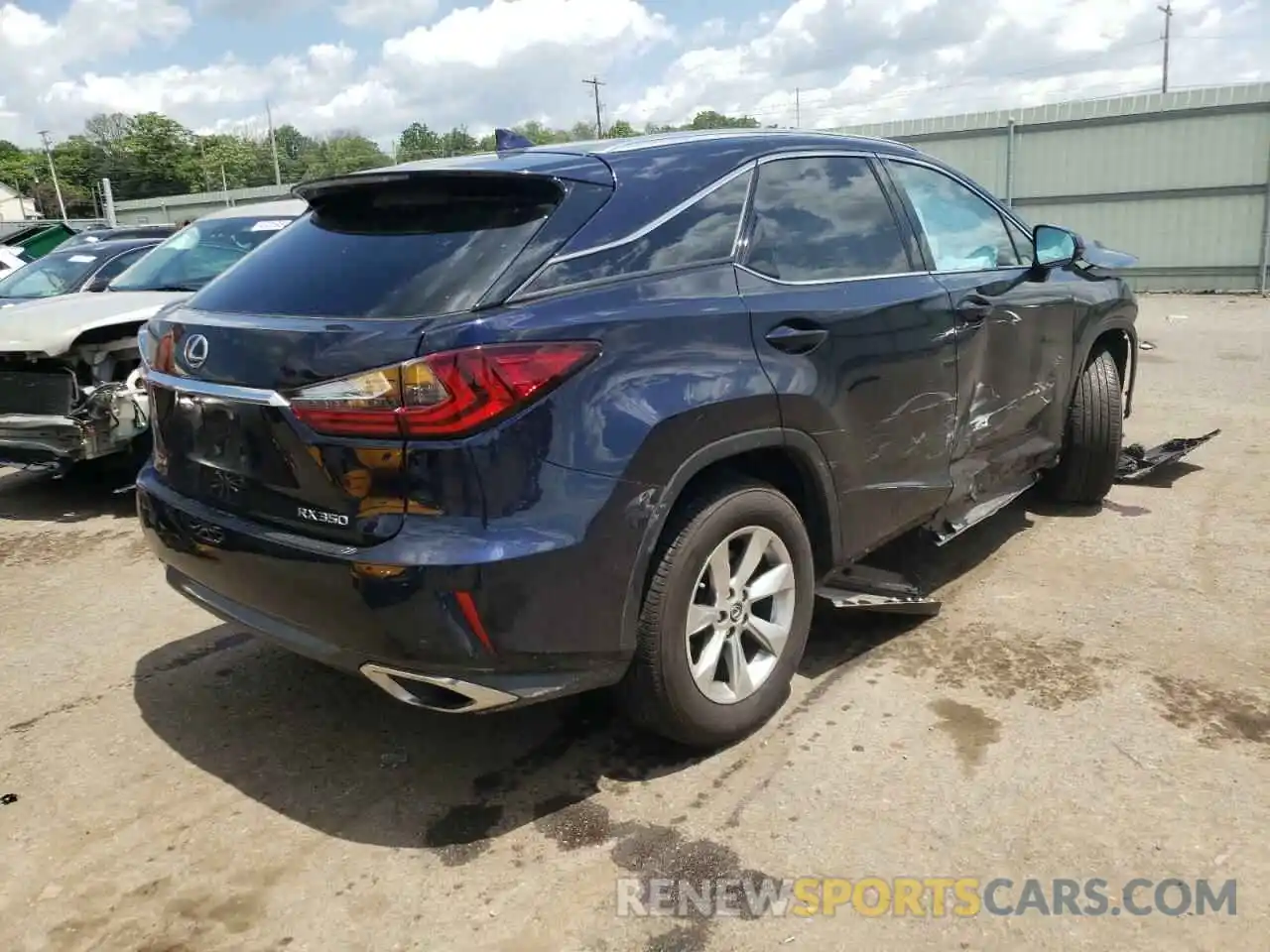 4 Фотография поврежденного автомобиля 2T2BZMCA9KC179086 LEXUS RX350 2019