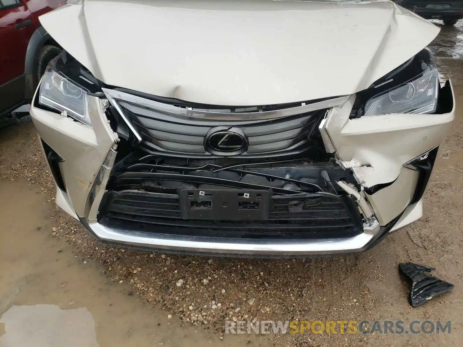 7 Фотография поврежденного автомобиля 2T2BZMCA9KC192243 LEXUS RX350 2019