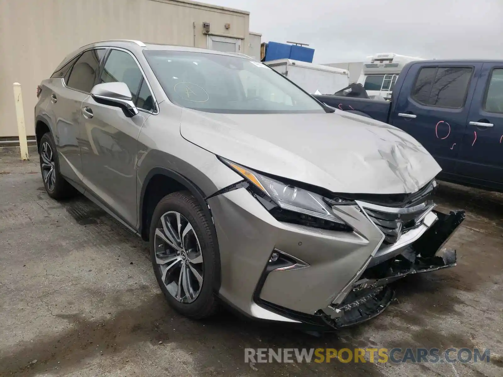 1 Photograph of a damaged car 2T2BZMCA9KC193618 LEXUS RX350 2019