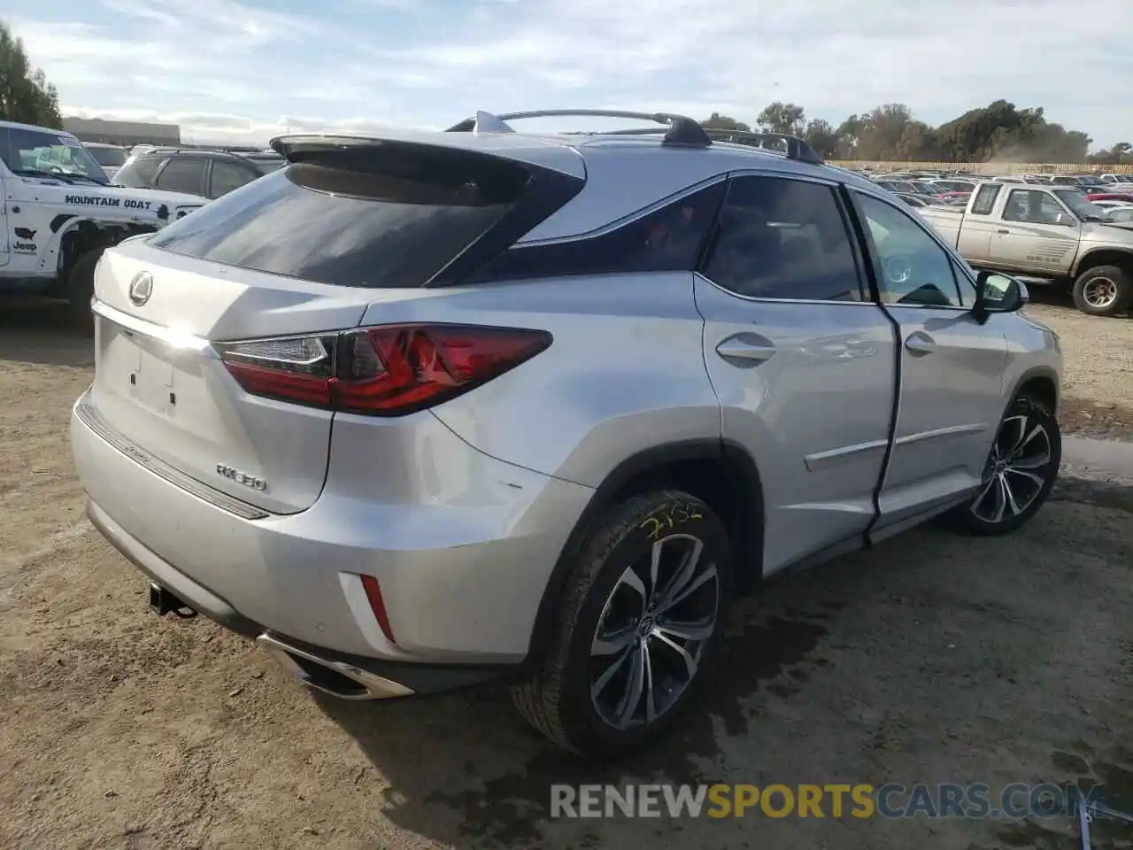 4 Photograph of a damaged car 2T2BZMCA9KC194509 LEXUS RX350 2019