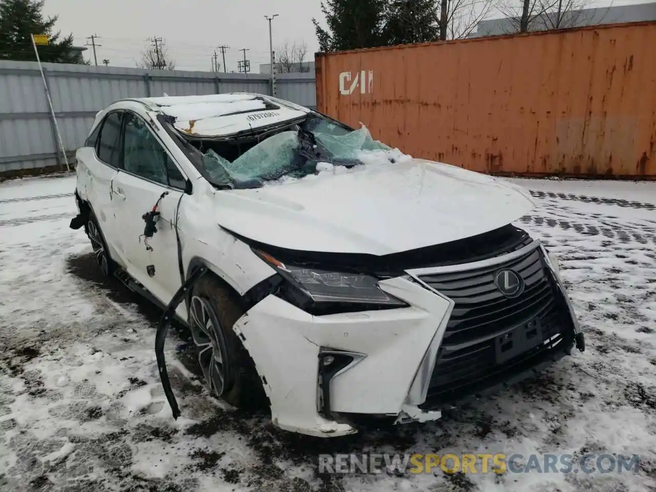 1 Photograph of a damaged car 2T2BZMCA9KC196759 LEXUS RX350 2019