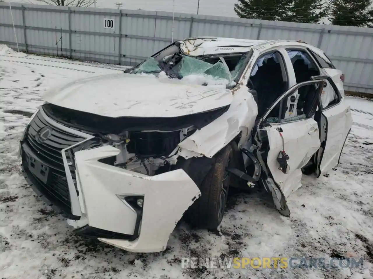 2 Photograph of a damaged car 2T2BZMCA9KC196759 LEXUS RX350 2019