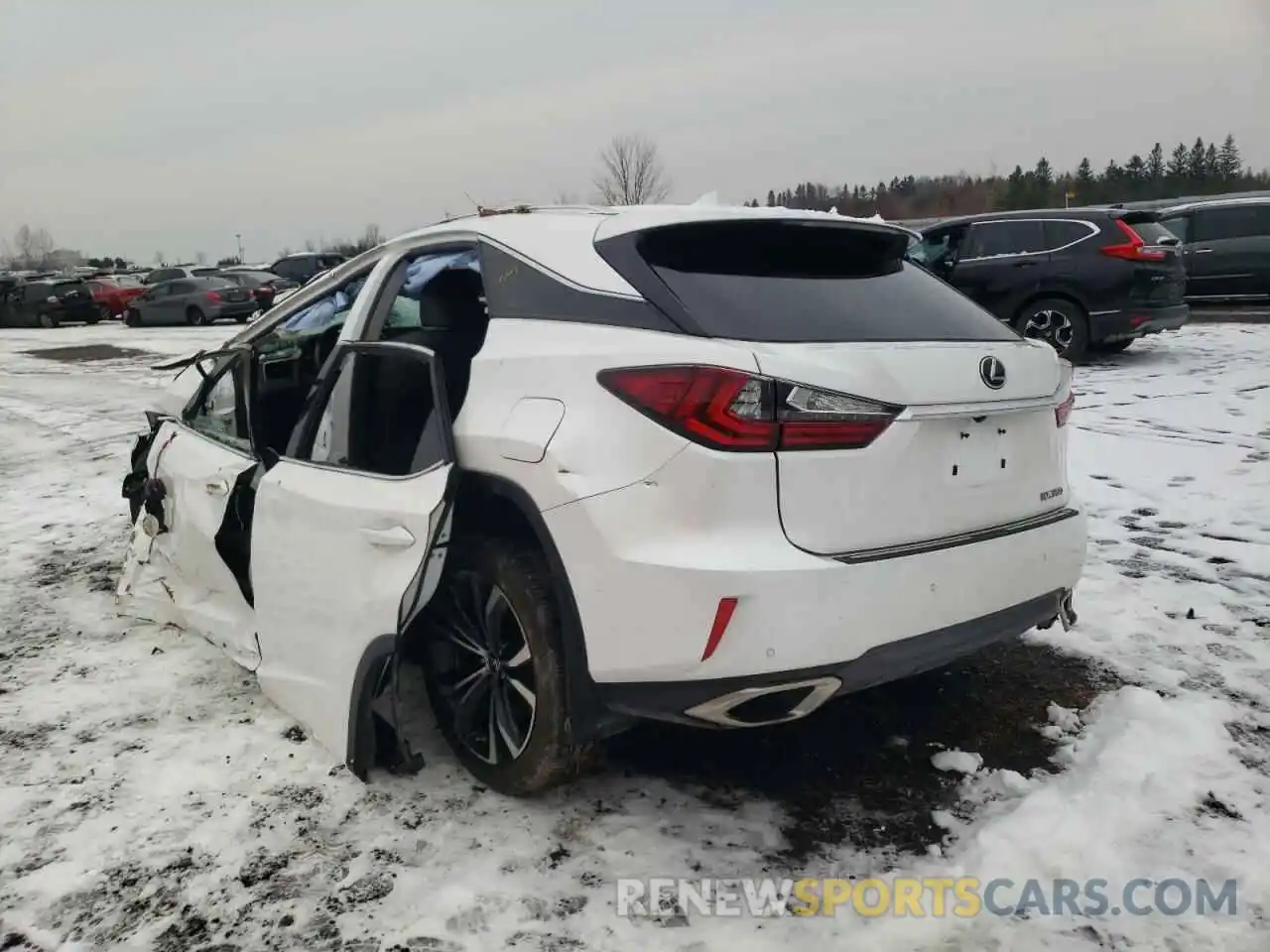 3 Photograph of a damaged car 2T2BZMCA9KC196759 LEXUS RX350 2019