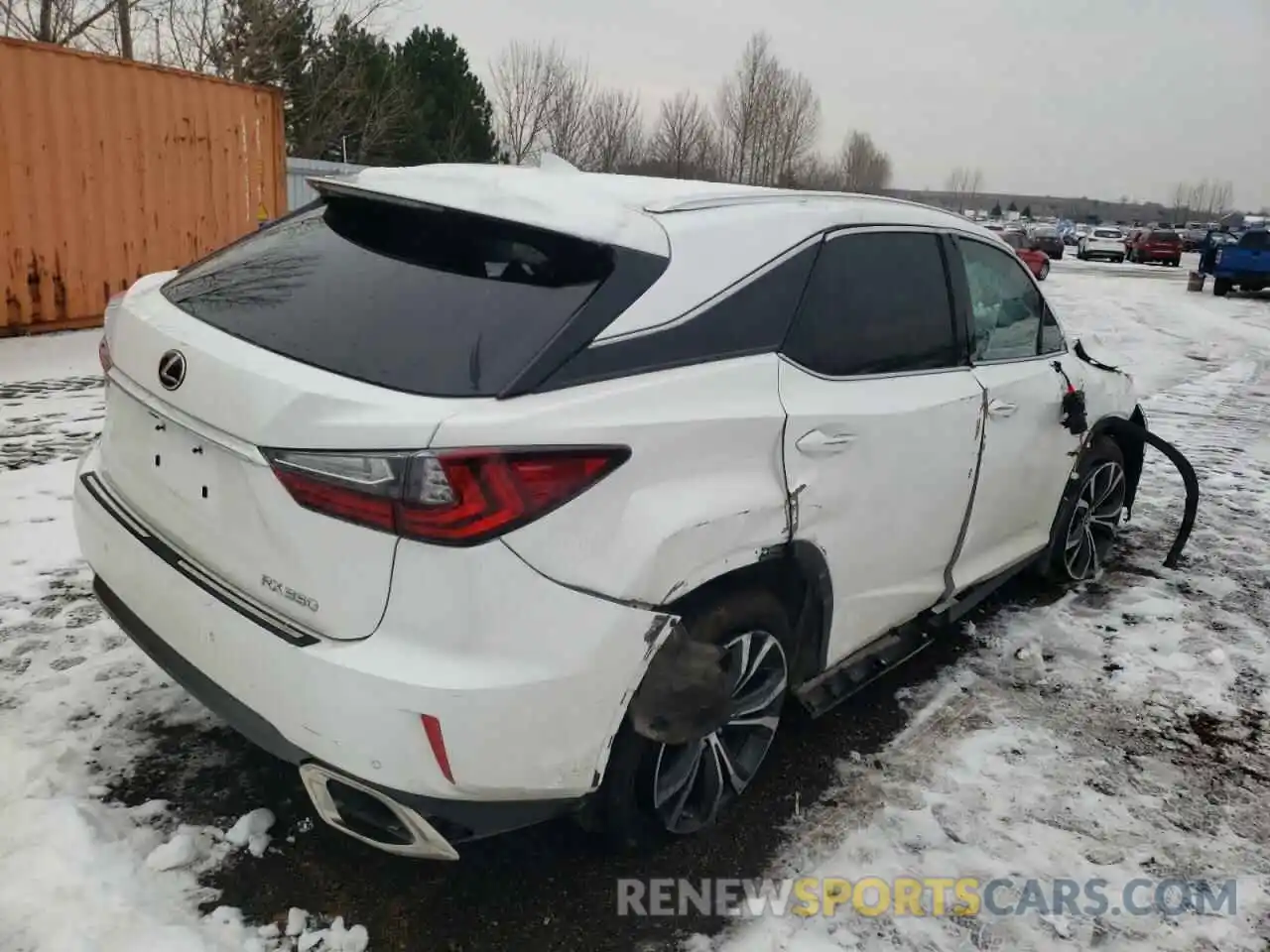 4 Photograph of a damaged car 2T2BZMCA9KC196759 LEXUS RX350 2019