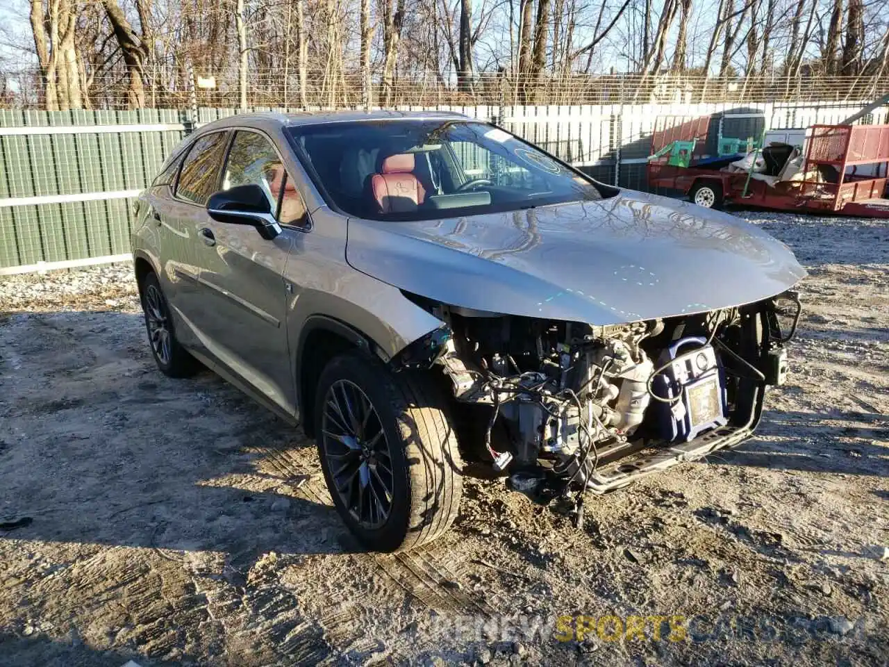 1 Photograph of a damaged car 2T2BZMCA9KC197832 LEXUS RX350 2019