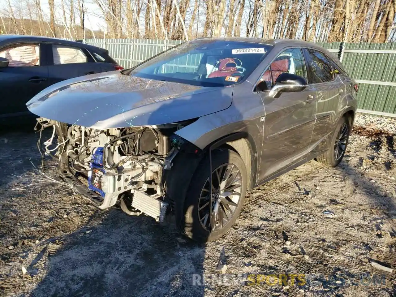 2 Photograph of a damaged car 2T2BZMCA9KC197832 LEXUS RX350 2019