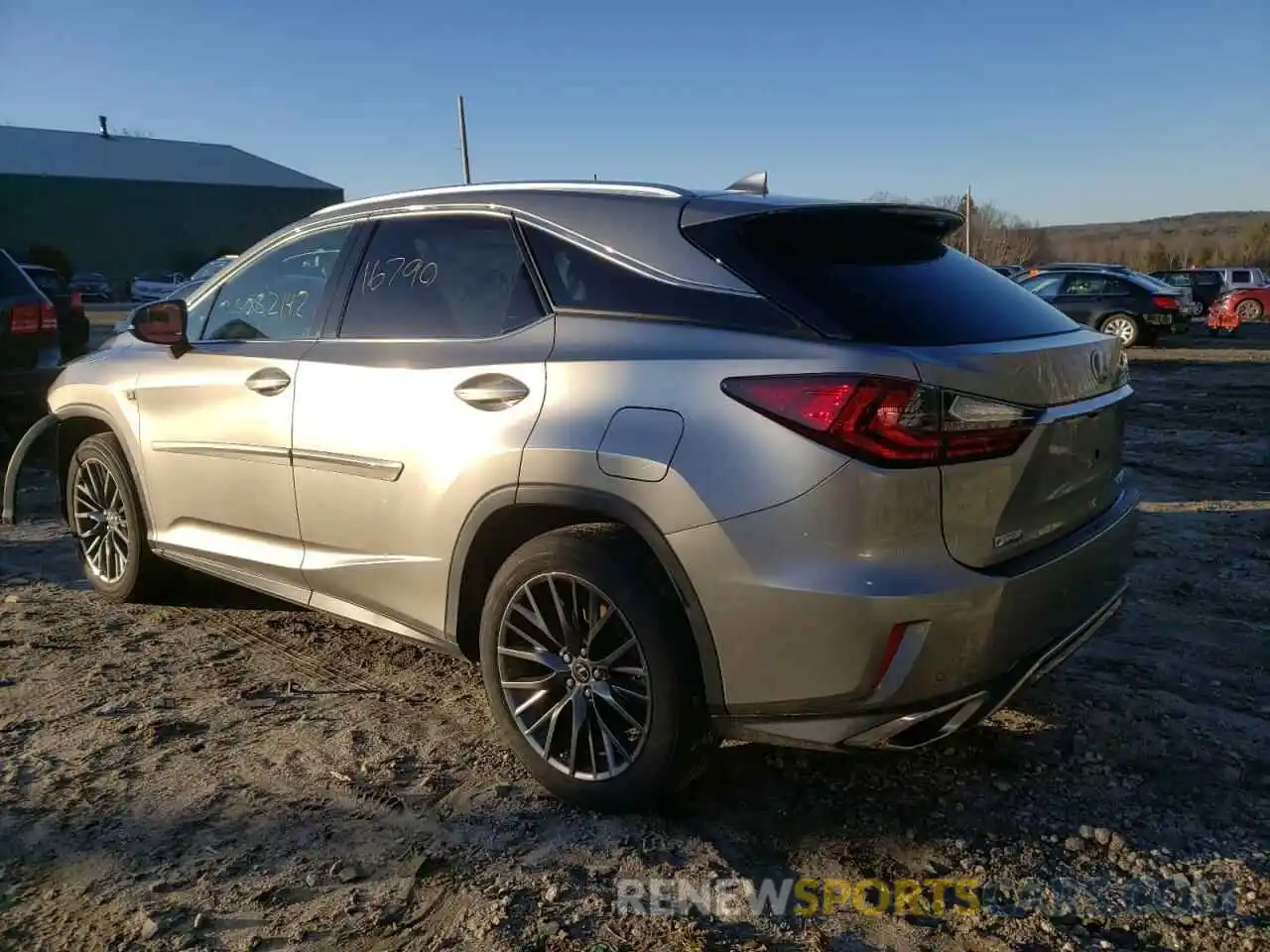 3 Photograph of a damaged car 2T2BZMCA9KC197832 LEXUS RX350 2019