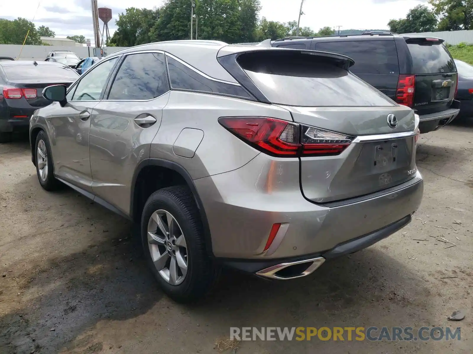 3 Photograph of a damaged car 2T2BZMCA9KC201958 LEXUS RX350 2019