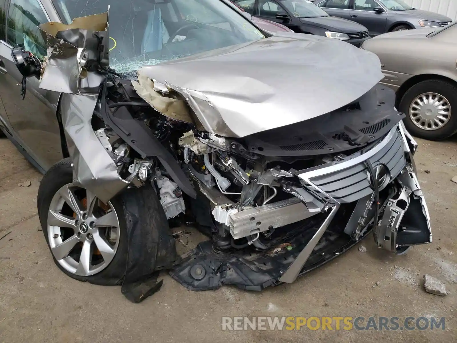 9 Photograph of a damaged car 2T2BZMCA9KC201958 LEXUS RX350 2019