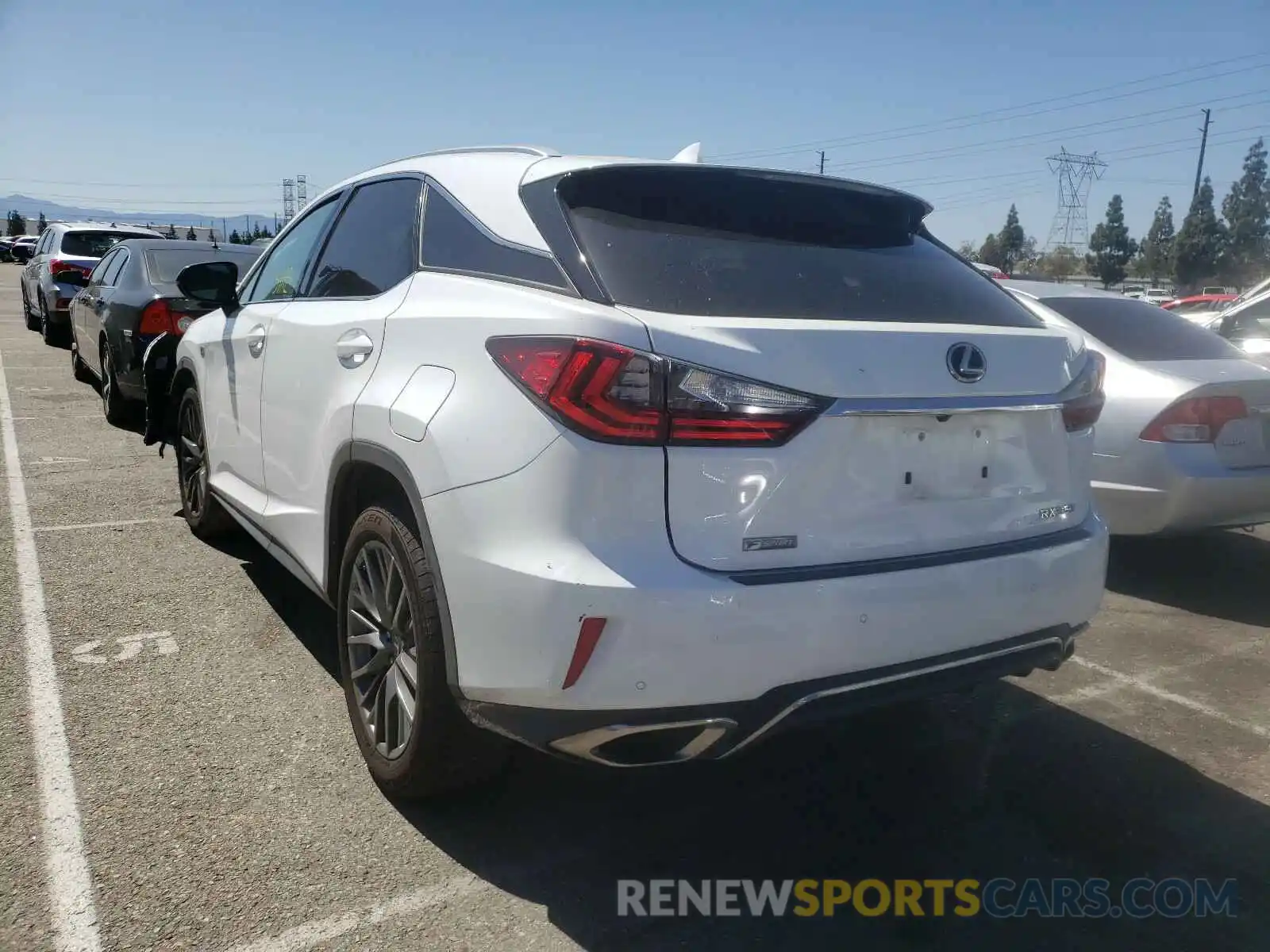 3 Photograph of a damaged car 2T2BZMCA9KC202396 LEXUS RX350 2019