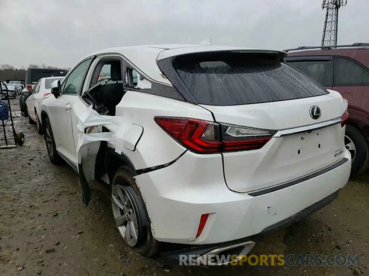 3 Photograph of a damaged car 2T2BZMCA9KC204584 LEXUS RX350 2019