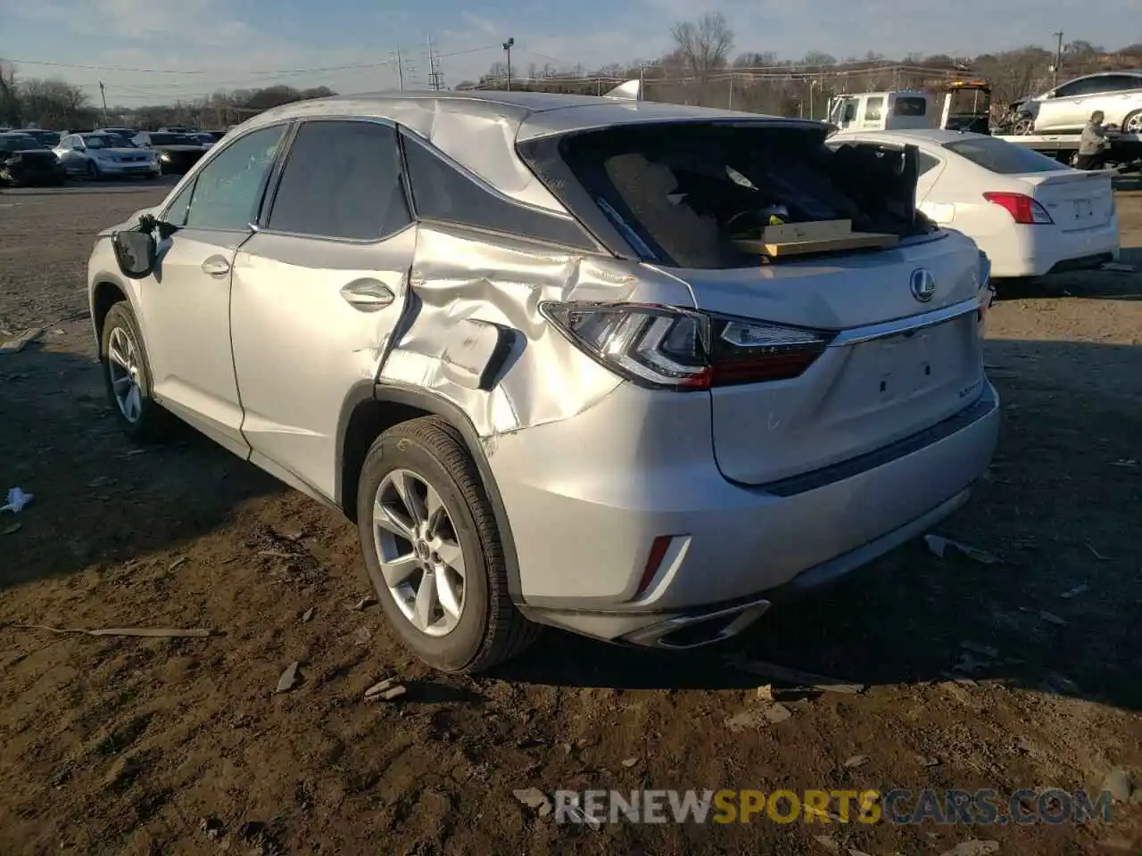 3 Photograph of a damaged car 2T2BZMCA9KC208523 LEXUS RX350 2019