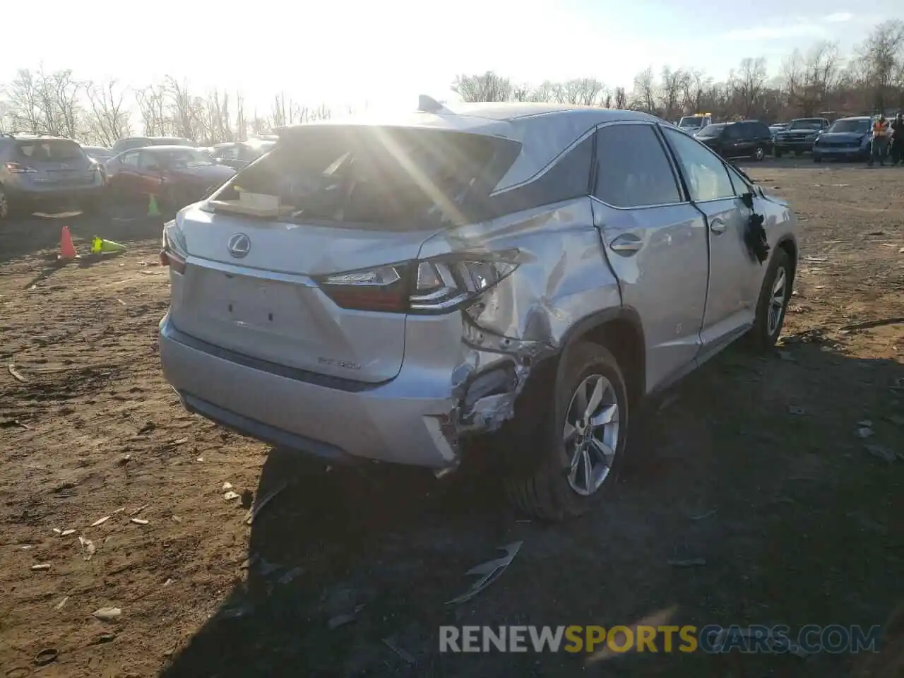 4 Photograph of a damaged car 2T2BZMCA9KC208523 LEXUS RX350 2019