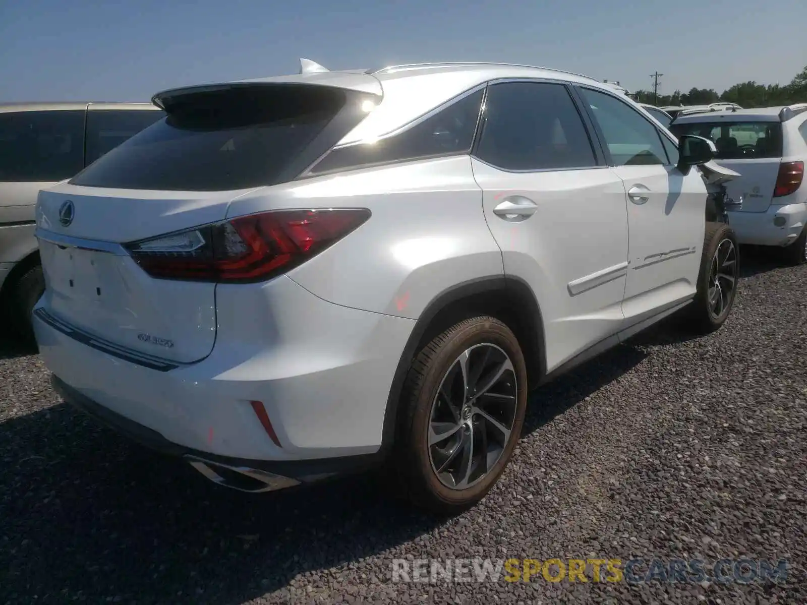 4 Photograph of a damaged car 2T2BZMCA9KC209123 LEXUS RX350 2019