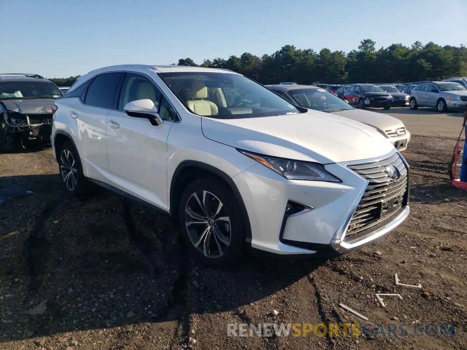 1 Photograph of a damaged car 2T2BZMCA9KC209655 LEXUS RX350 2019