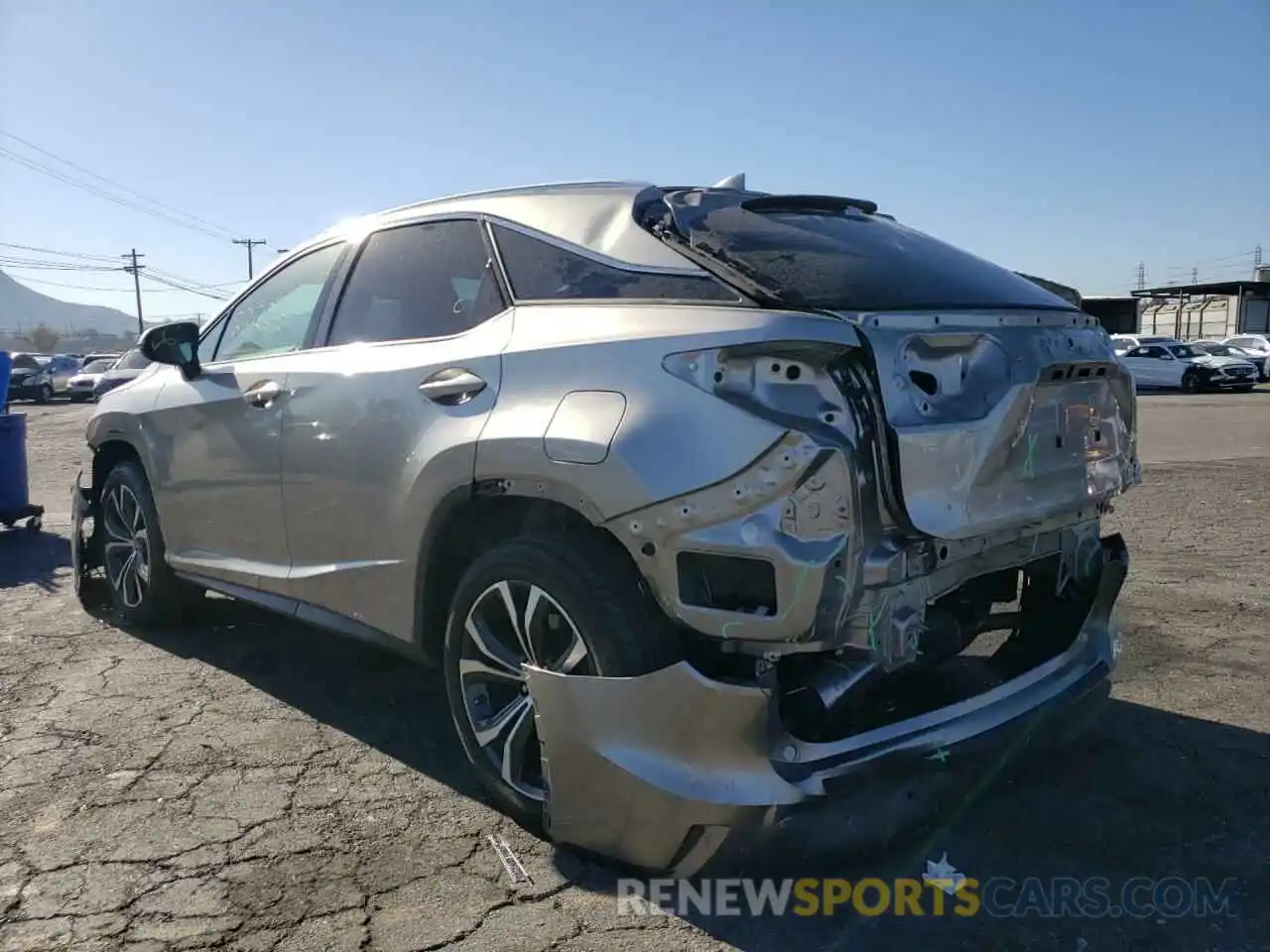 3 Photograph of a damaged car 2T2BZMCAXKC170851 LEXUS RX350 2019