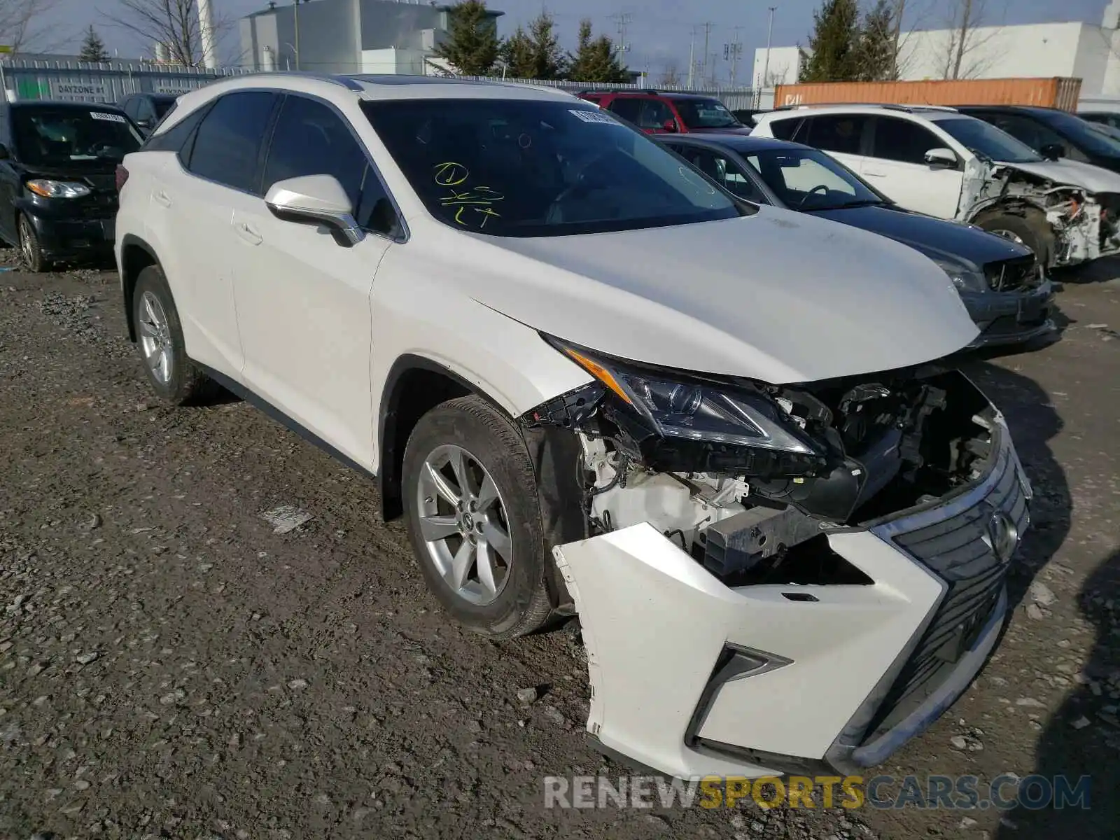 1 Фотография поврежденного автомобиля 2T2BZMCAXKC173832 LEXUS RX350 2019