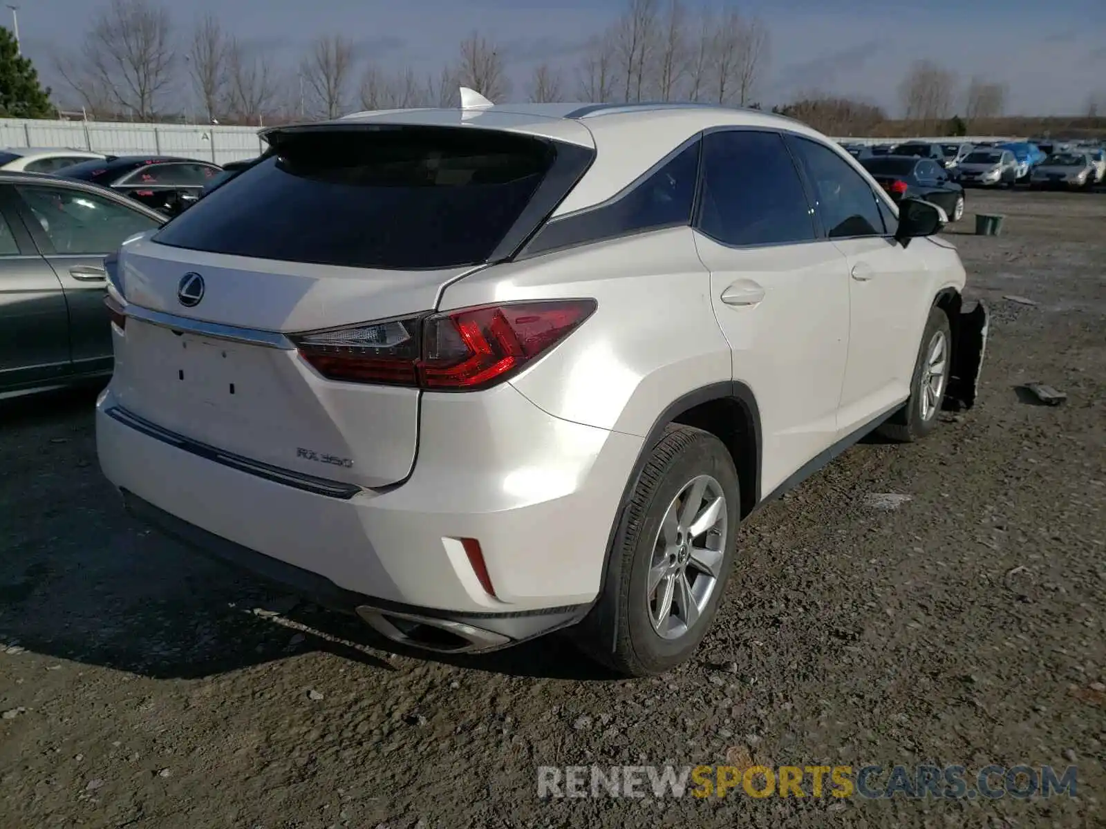 4 Фотография поврежденного автомобиля 2T2BZMCAXKC173832 LEXUS RX350 2019