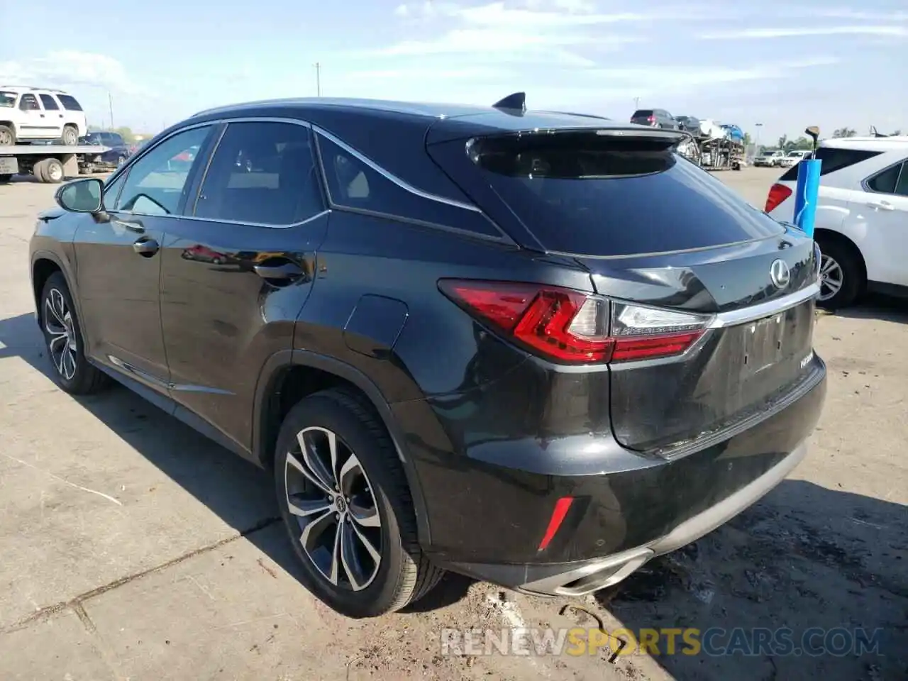 3 Photograph of a damaged car 2T2BZMCAXKC180537 LEXUS RX350 2019