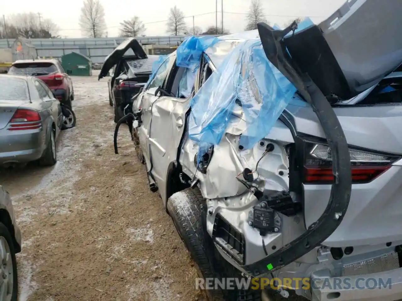 9 Photograph of a damaged car 2T2BZMCAXKC182854 LEXUS RX350 2019