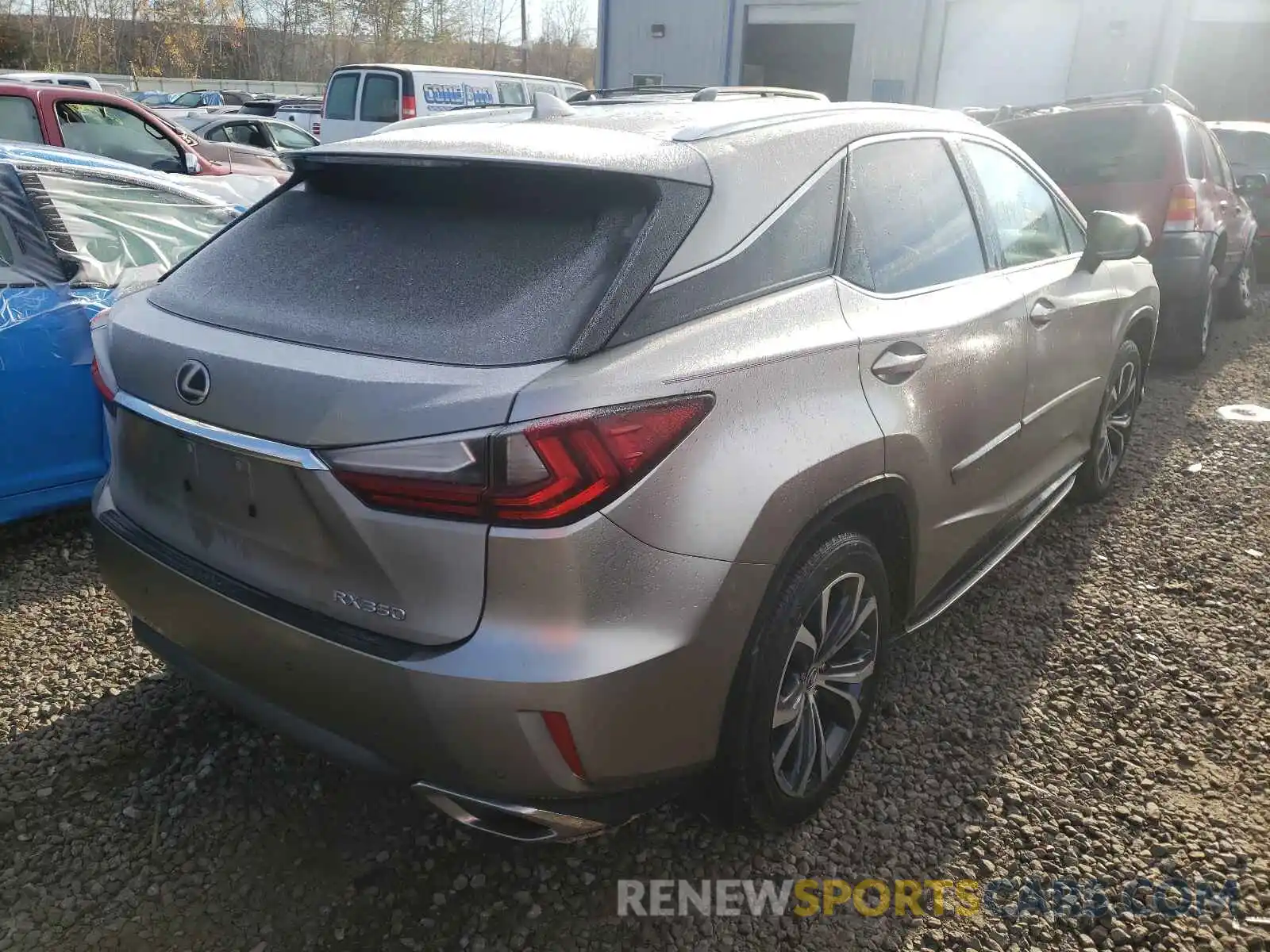 4 Фотография поврежденного автомобиля 2T2BZMCAXKC185334 LEXUS RX350 2019