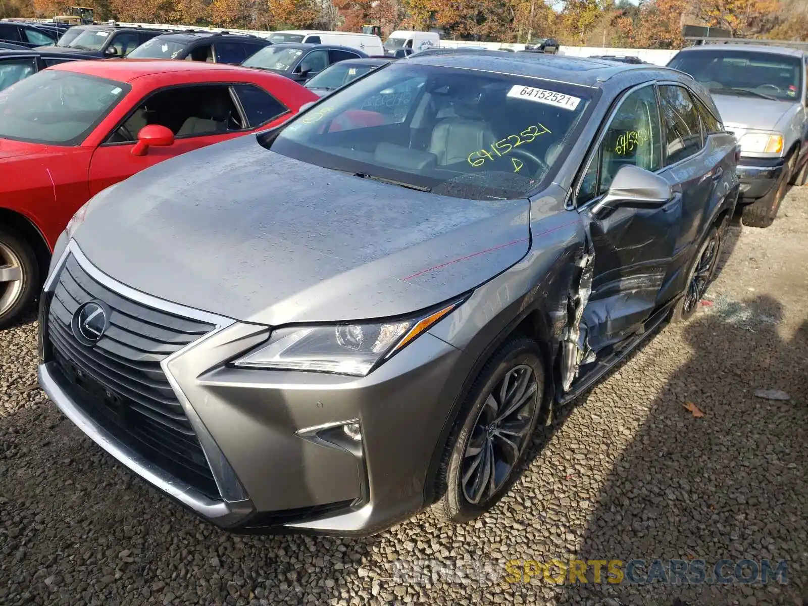 9 Photograph of a damaged car 2T2BZMCAXKC185334 LEXUS RX350 2019