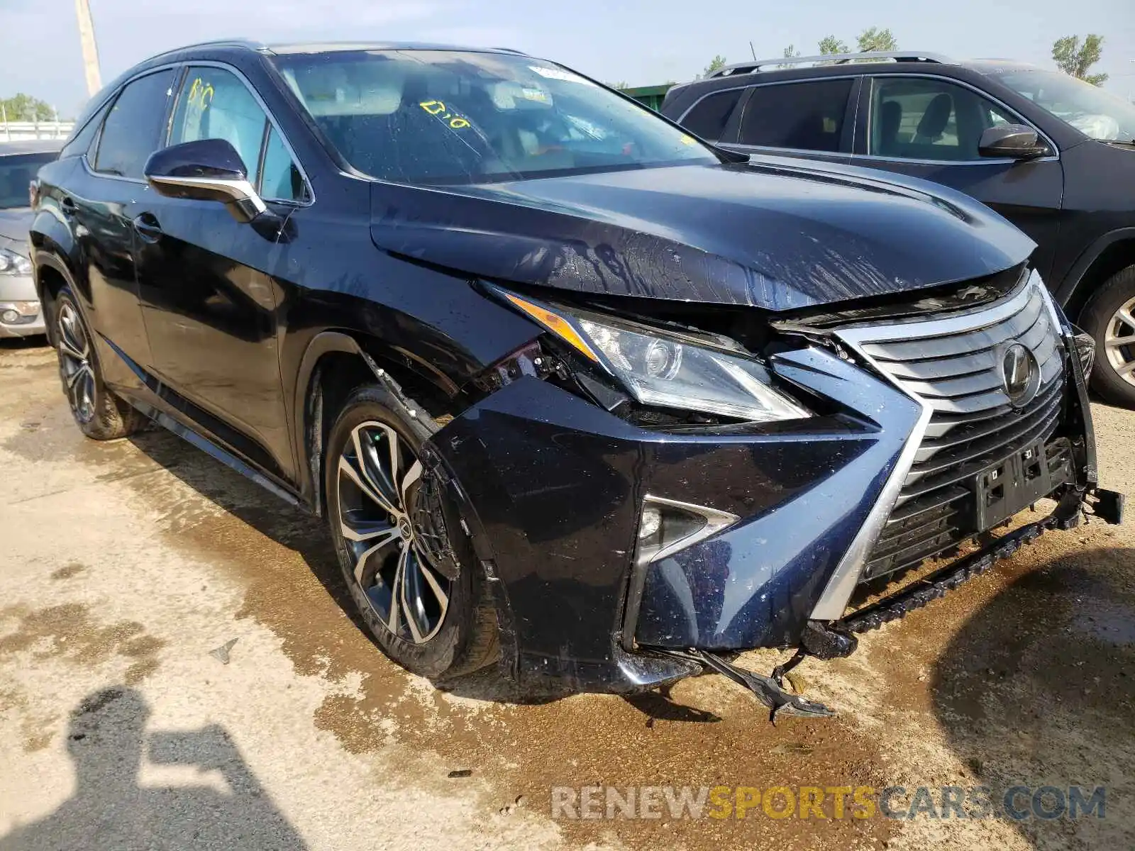 1 Photograph of a damaged car 2T2BZMCAXKC191201 LEXUS RX350 2019