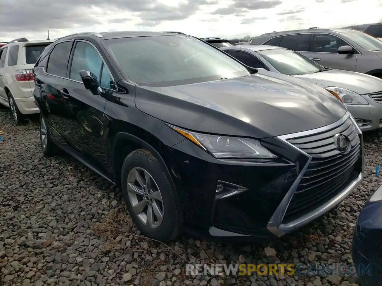 1 Photograph of a damaged car 2T2BZMCAXKC195748 LEXUS RX350 2019