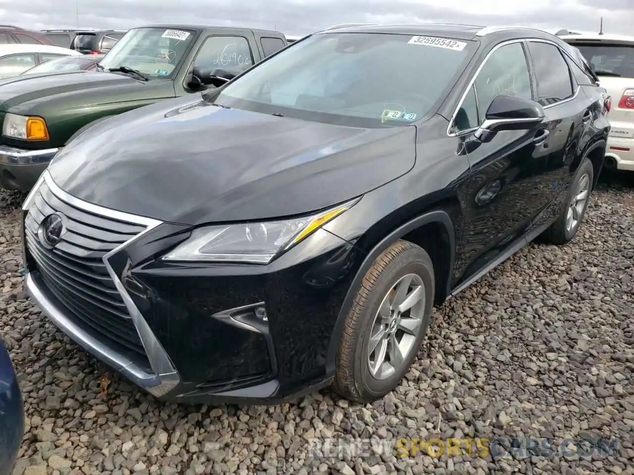 2 Photograph of a damaged car 2T2BZMCAXKC195748 LEXUS RX350 2019