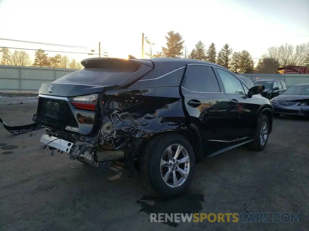 4 Photograph of a damaged car 2T2BZMCAXKC195748 LEXUS RX350 2019