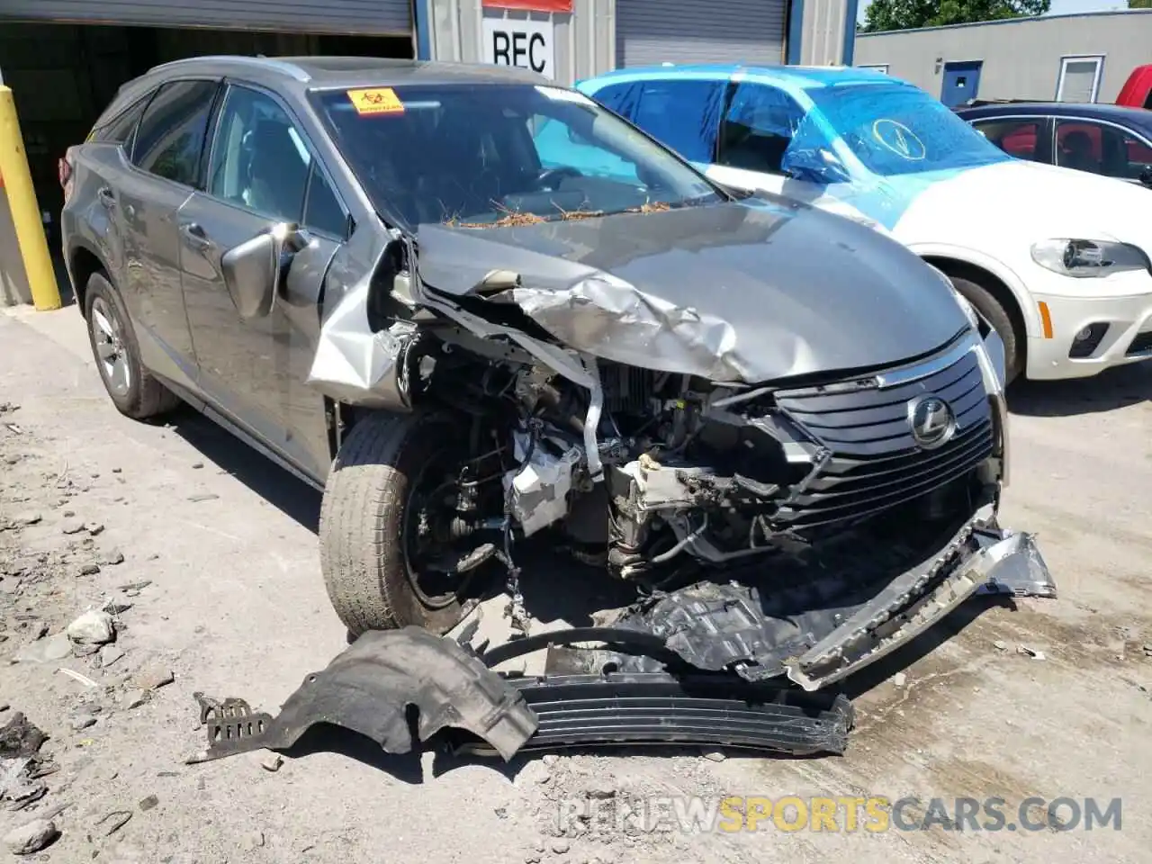 1 Photograph of a damaged car 2T2BZMCAXKC198200 LEXUS RX350 2019