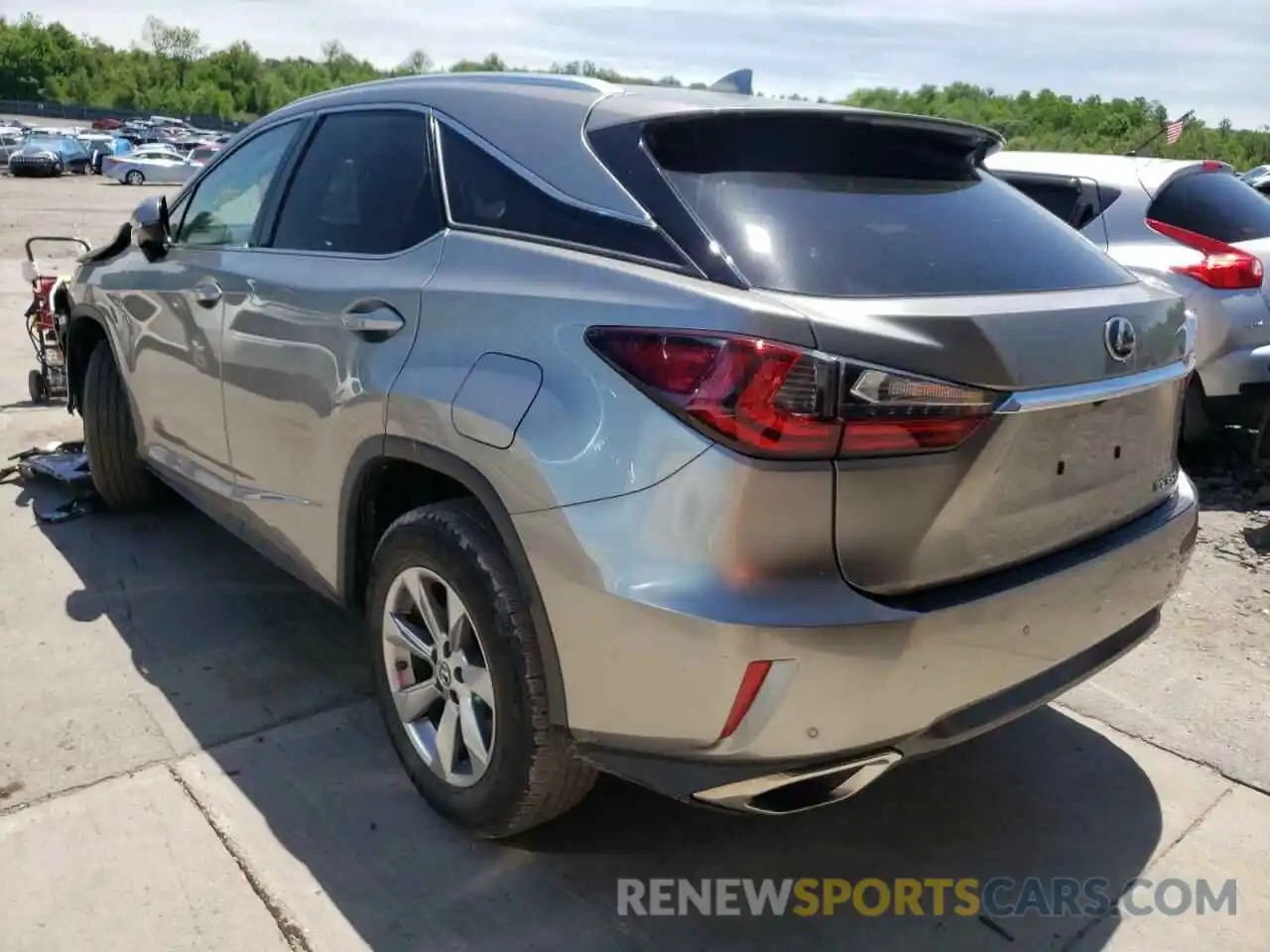 3 Photograph of a damaged car 2T2BZMCAXKC198200 LEXUS RX350 2019