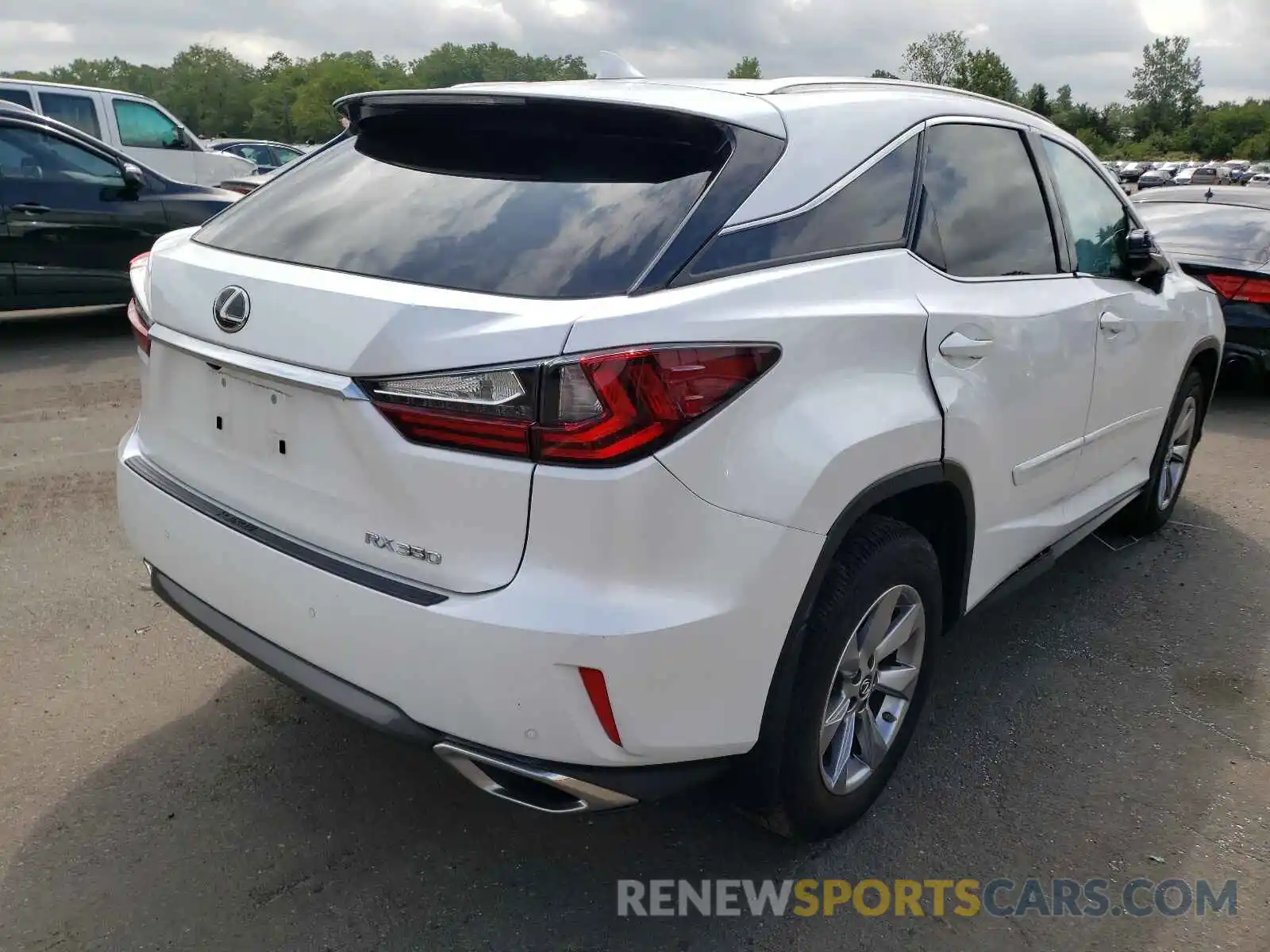 4 Photograph of a damaged car 2T2BZMCAXKC199590 LEXUS RX350 2019