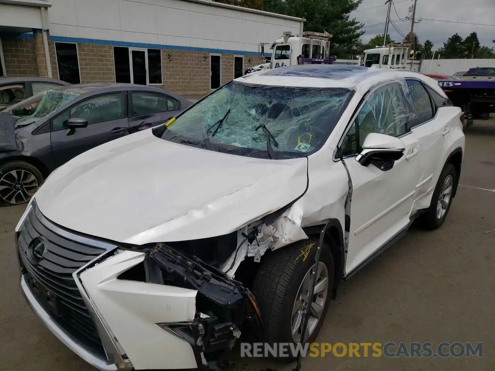 9 Photograph of a damaged car 2T2BZMCAXKC199590 LEXUS RX350 2019