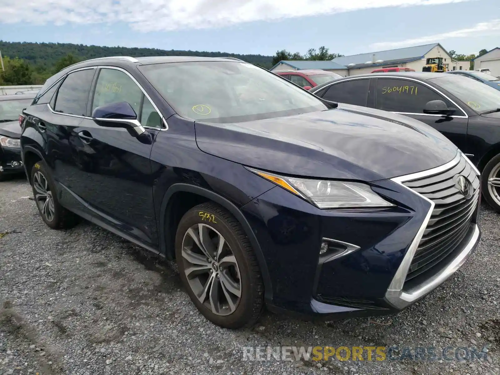 1 Photograph of a damaged car 2T2BZMCAXKC201192 LEXUS RX350 2019