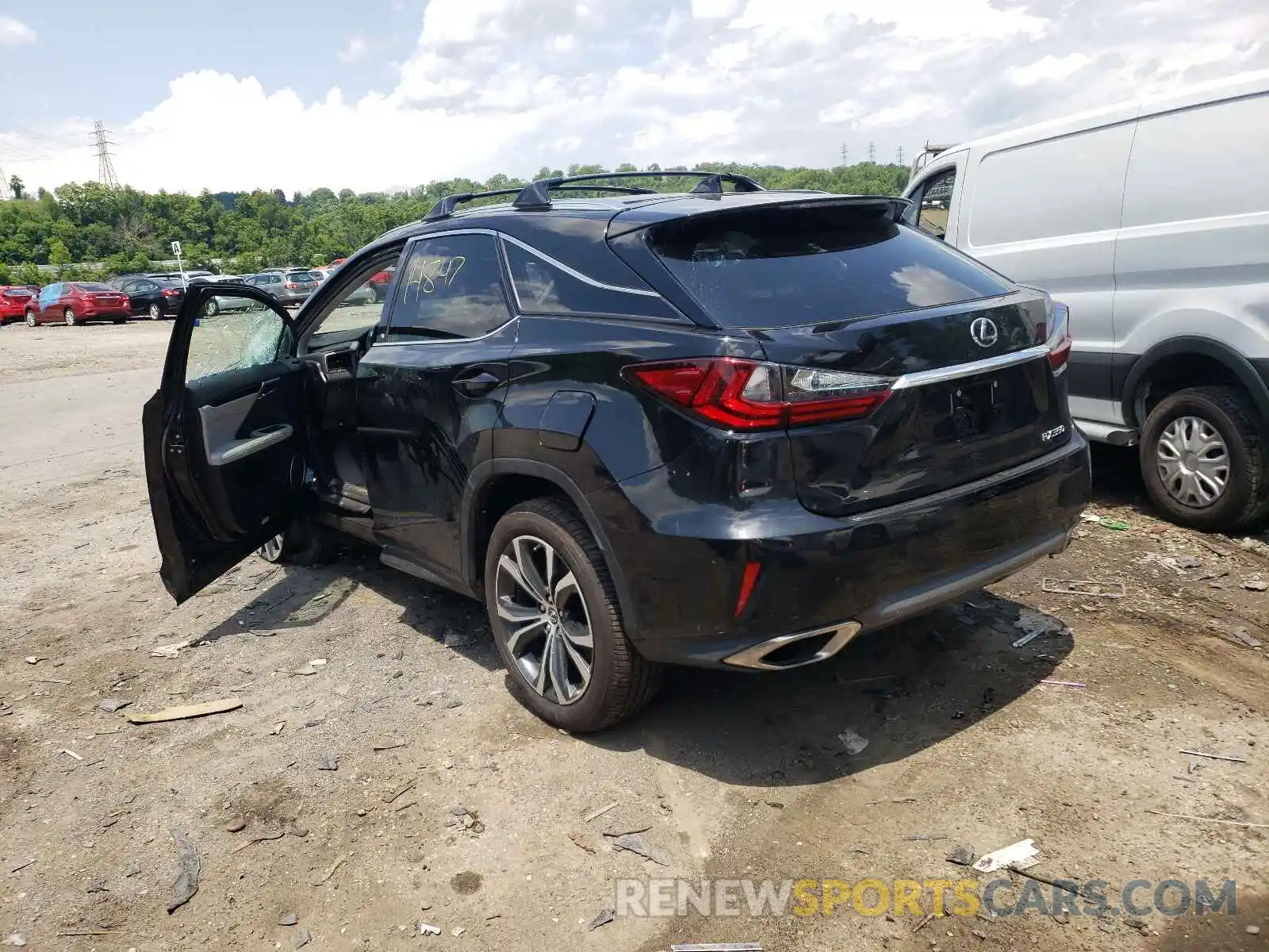 3 Photograph of a damaged car 2T2BZMCAXKC201645 LEXUS RX350 2019