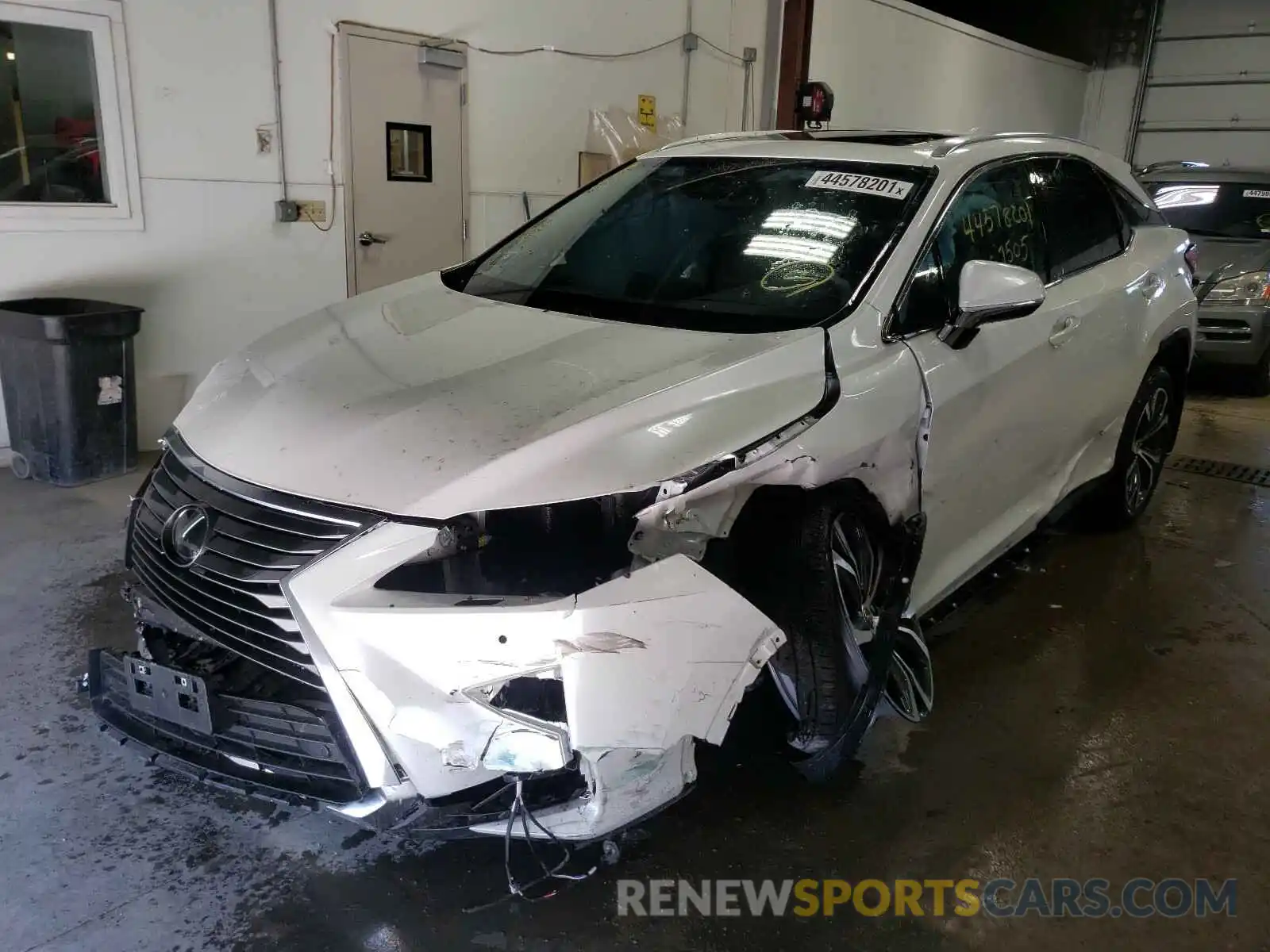 2 Photograph of a damaged car 2T2BZMCAXKC203069 LEXUS RX350 2019