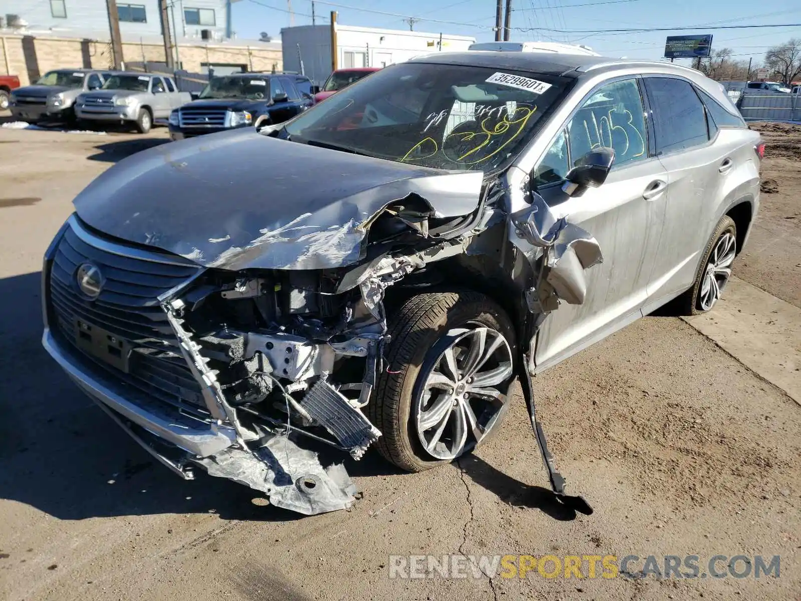 9 Photograph of a damaged car 2T2BZMCAXKC203721 LEXUS RX350 2019