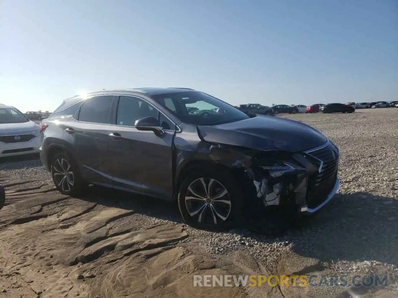 1 Photograph of a damaged car 2T2BZMCAXKC208546 LEXUS RX350 2019