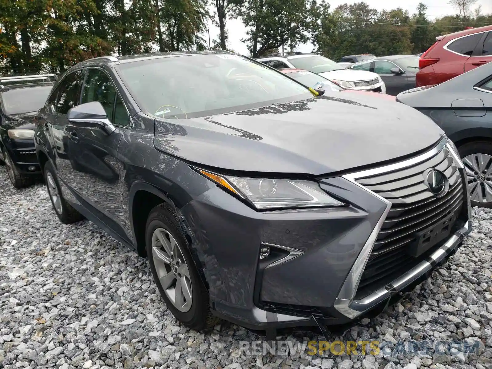 1 Photograph of a damaged car 2T2BZMCAXKC208904 LEXUS RX350 2019