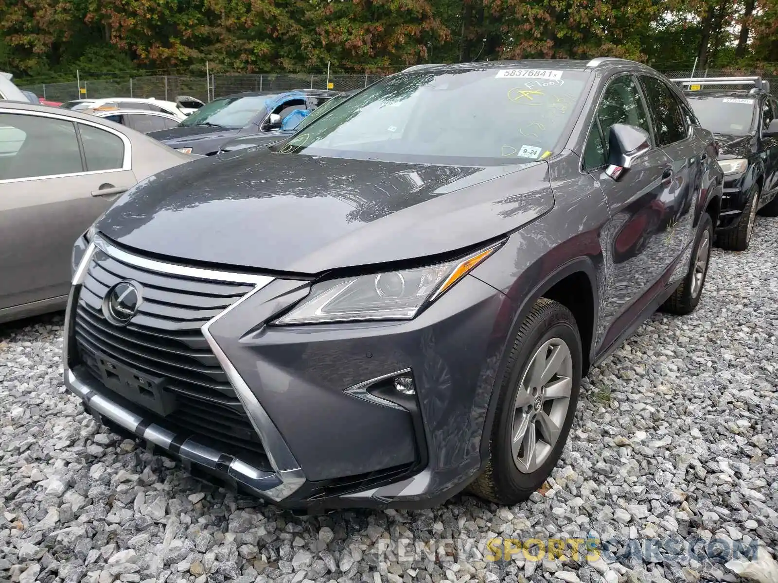 2 Photograph of a damaged car 2T2BZMCAXKC208904 LEXUS RX350 2019