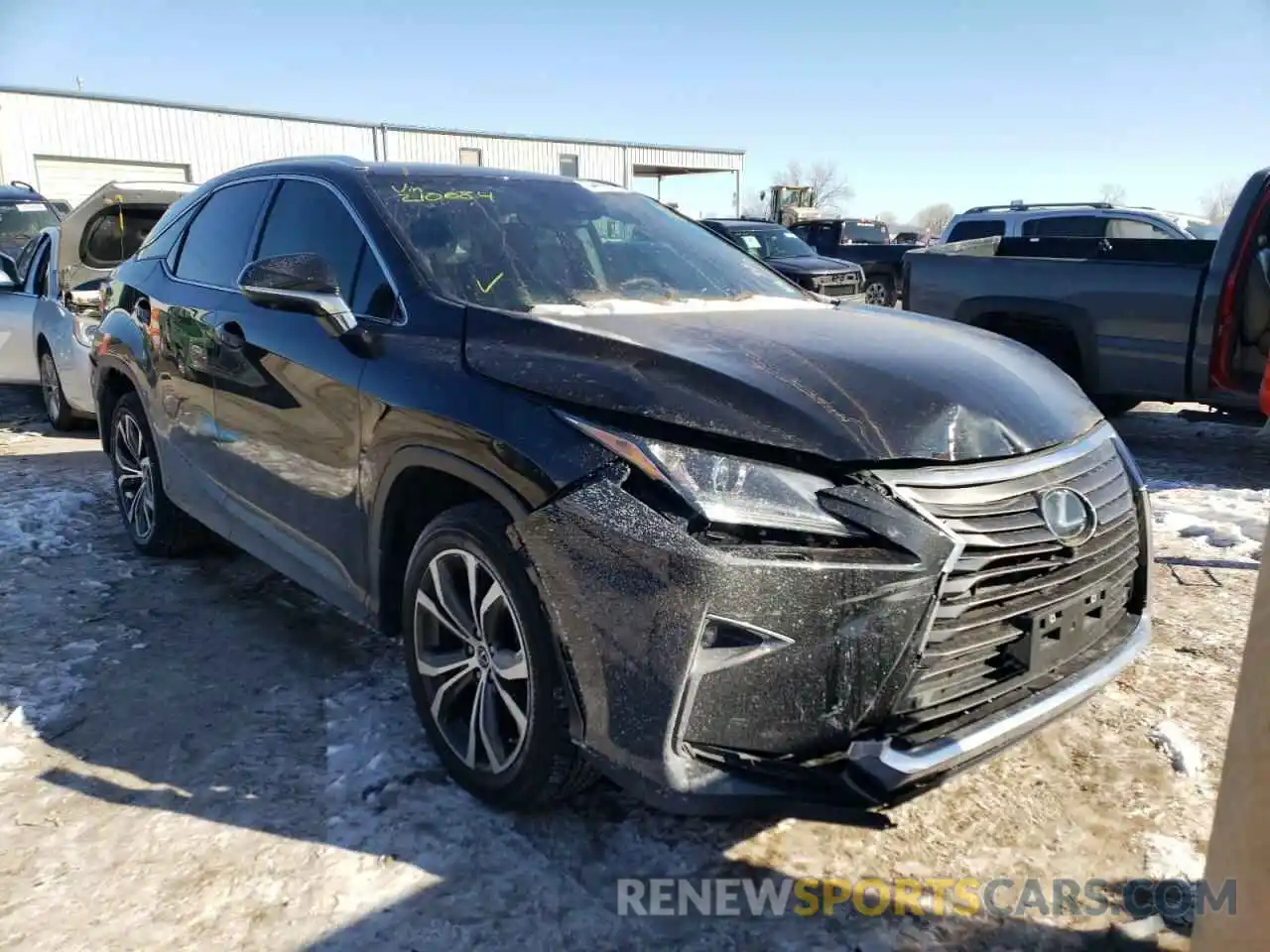 1 Photograph of a damaged car 2T2BZMCAXKC210684 LEXUS RX350 2019