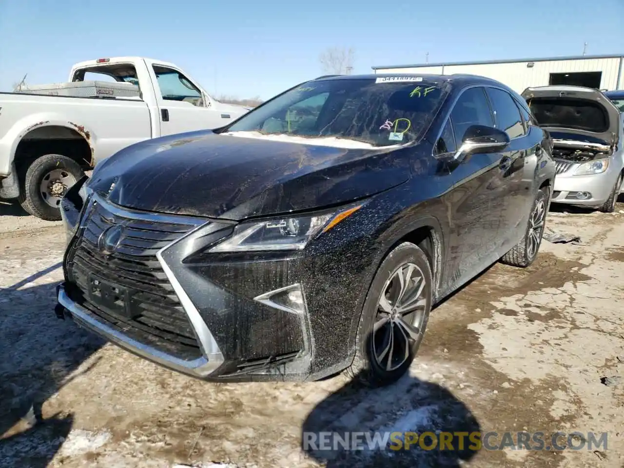 2 Фотография поврежденного автомобиля 2T2BZMCAXKC210684 LEXUS RX350 2019